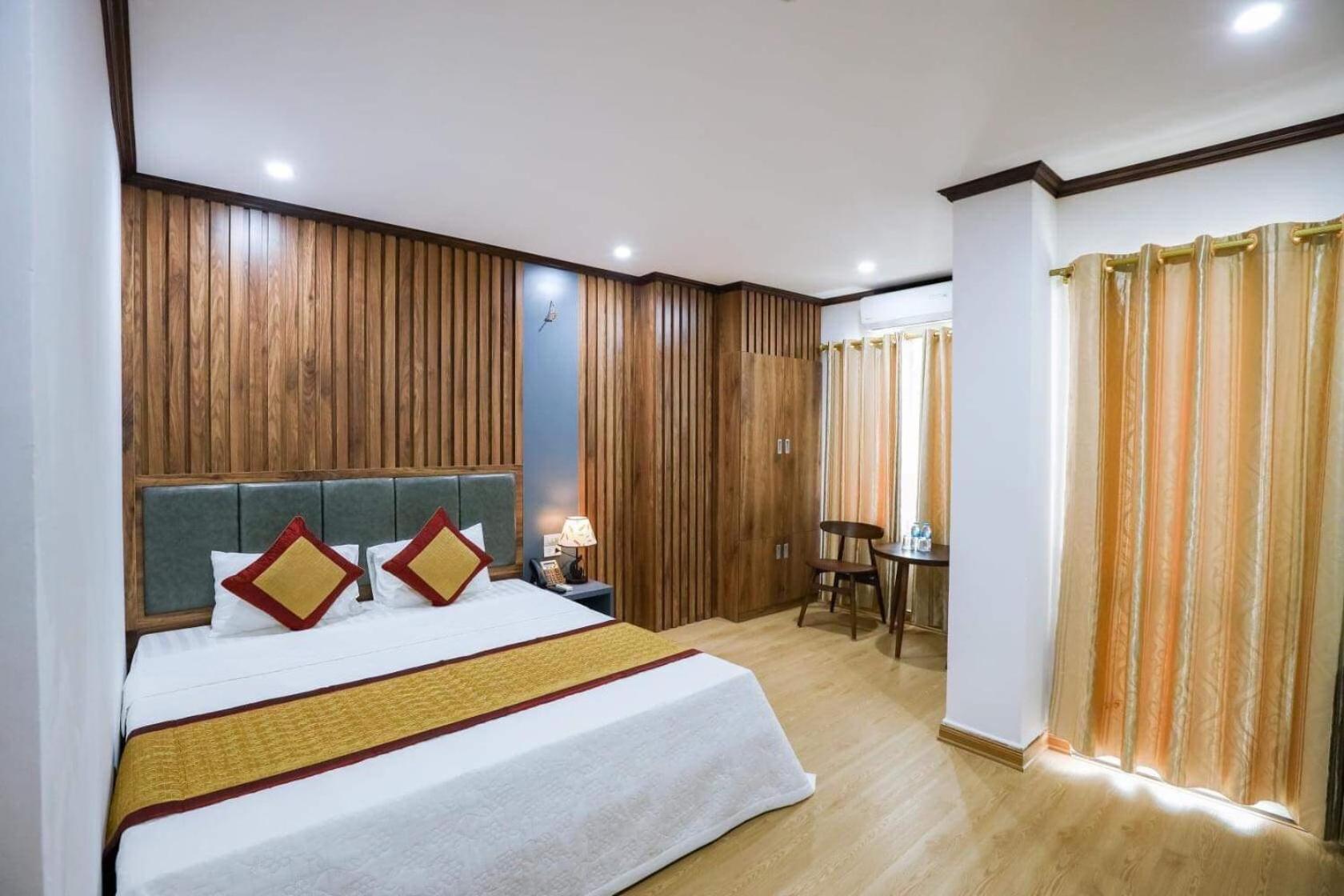 Khach San Kien Ngoc Hotel Dong Khe Sau Bagian luar foto