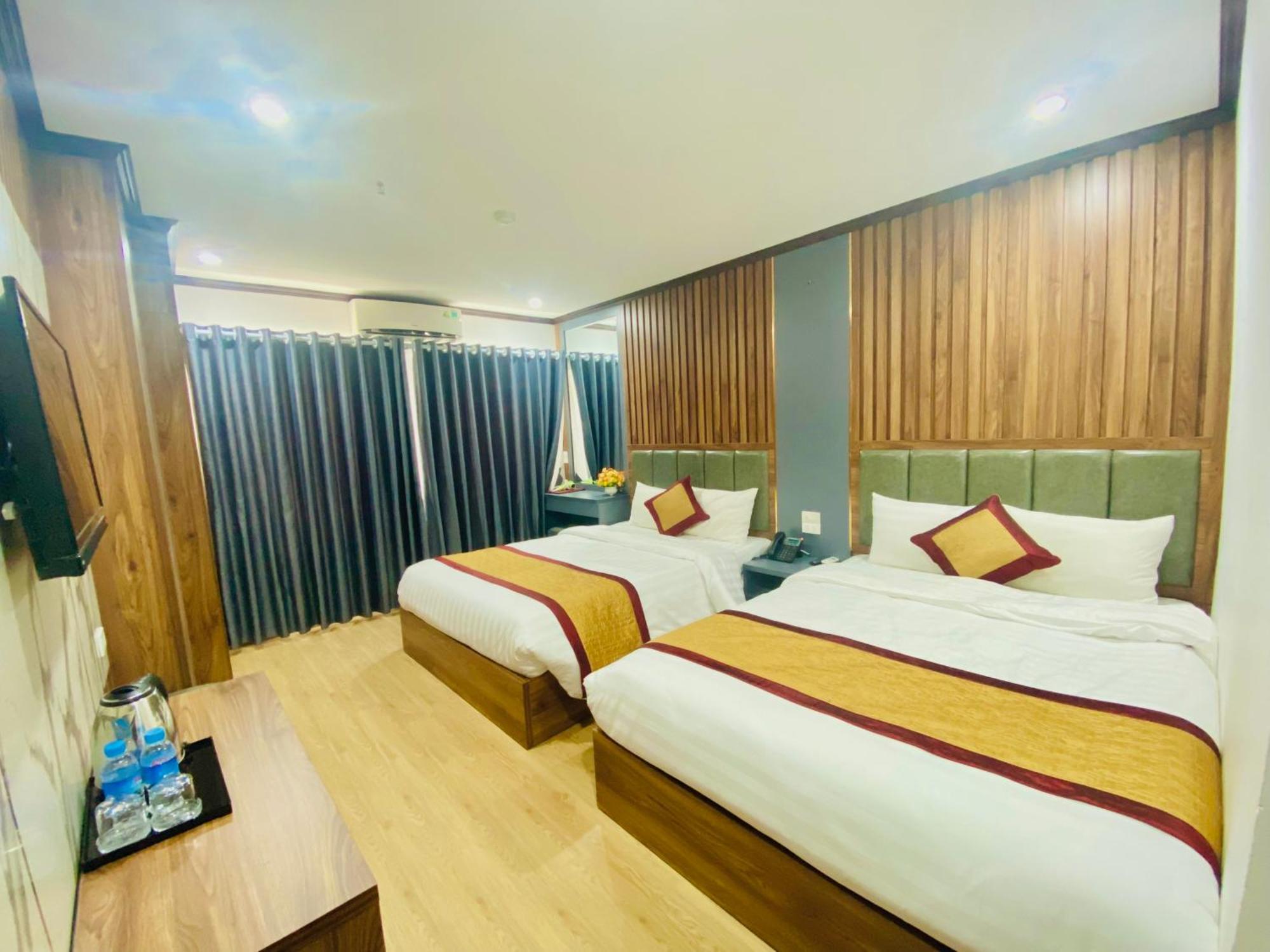 Khach San Kien Ngoc Hotel Dong Khe Sau Bagian luar foto