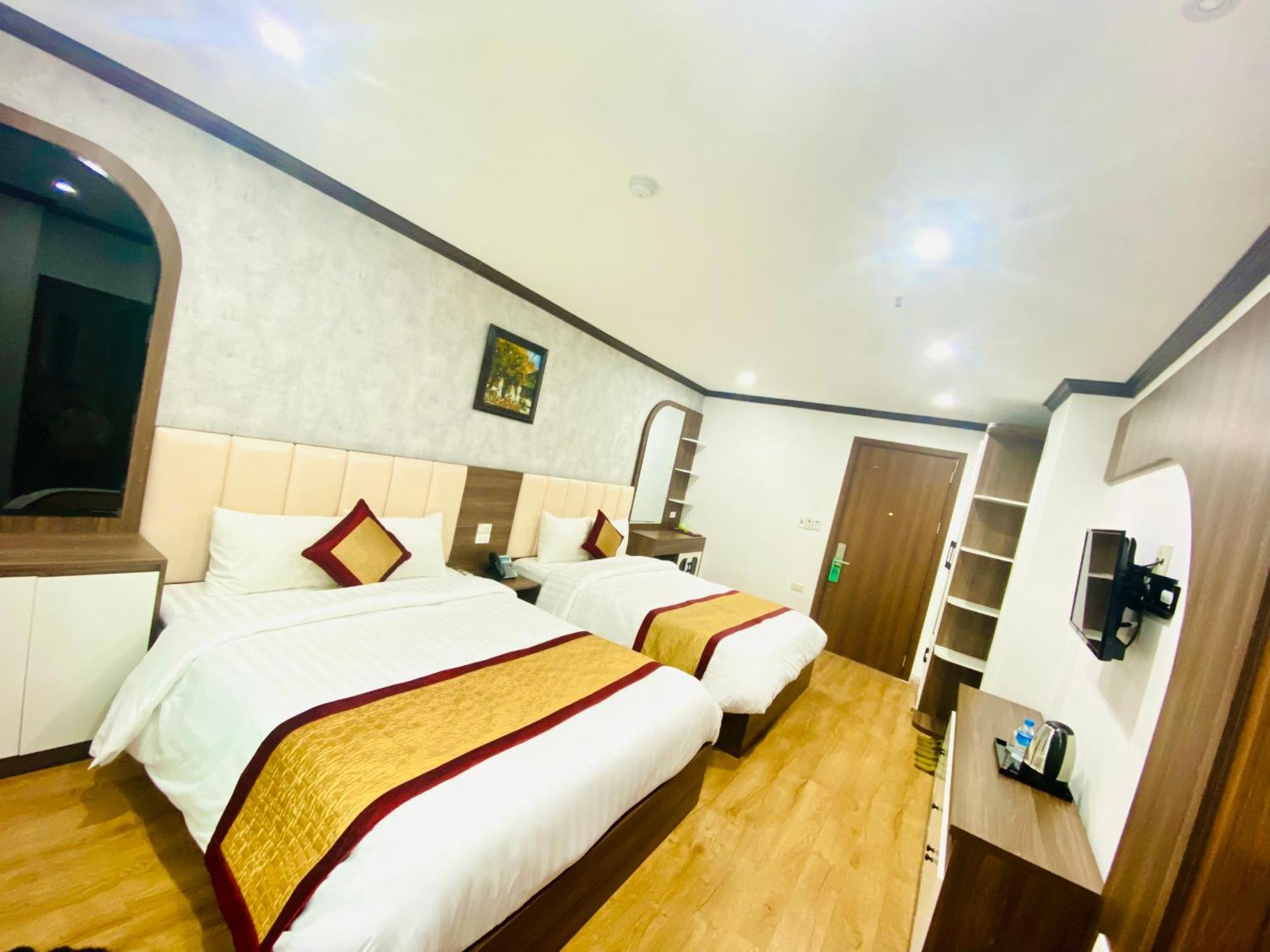 Khach San Kien Ngoc Hotel Dong Khe Sau Bagian luar foto